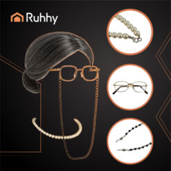 Vanaema kostüüm - parukas, prillid, aksessuaarid – Soodukas.Com Vanaema kostüüm - parukas, prillid, aksessuaarid Soodukas.Com