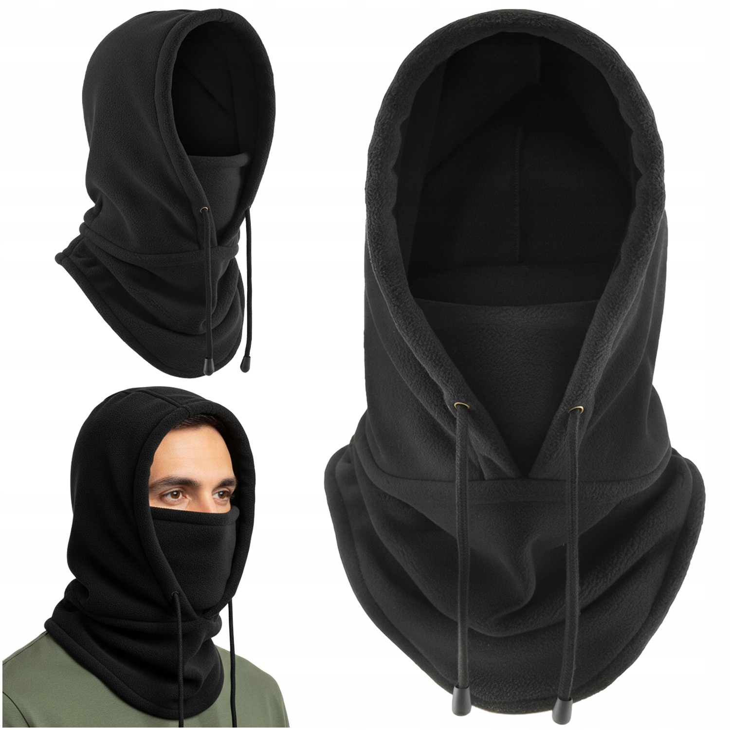 Balaclava talvemüts-sall
