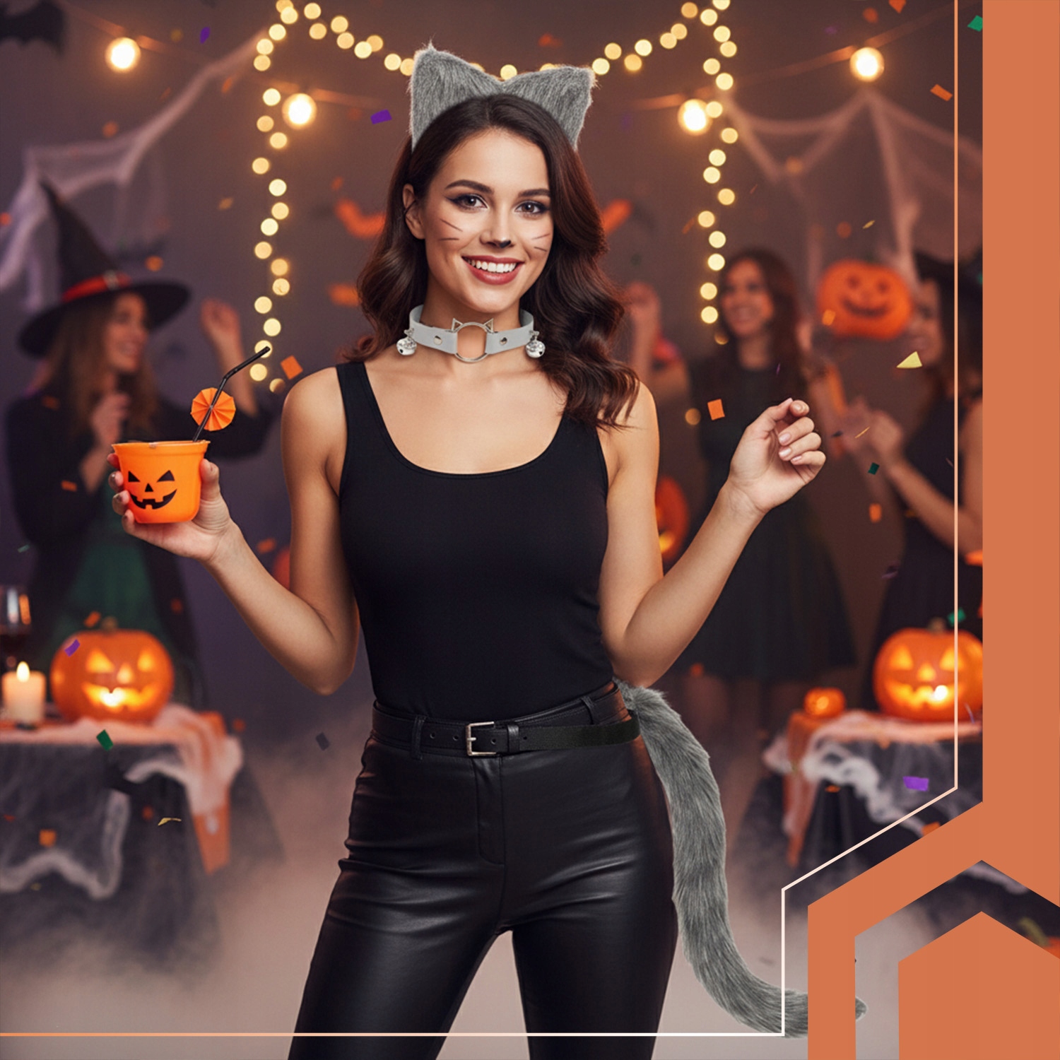 Halli kassi kostüüm / hundi kostüüm - Image 3