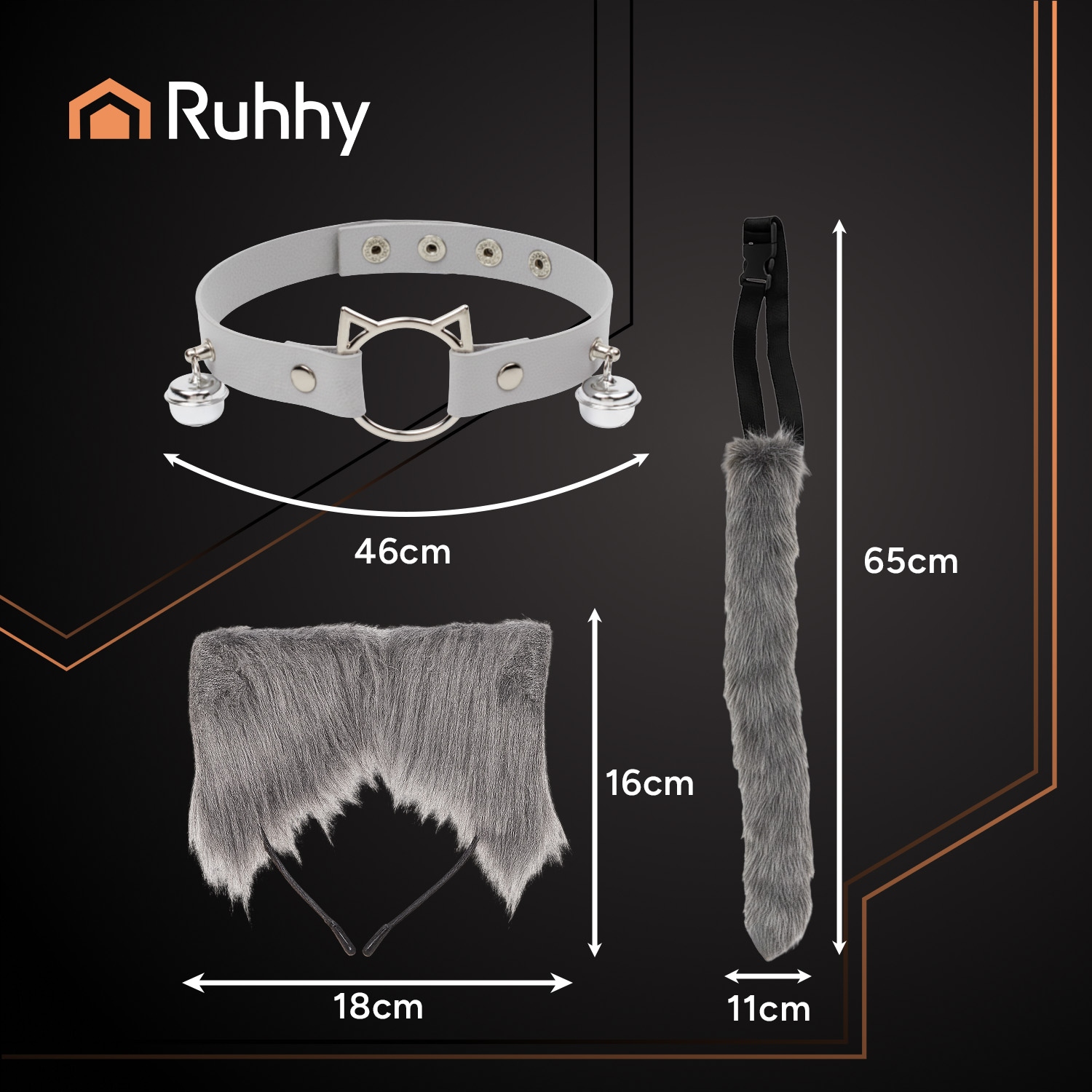 Halli kassi kostüüm / hundi kostüüm - Image 5