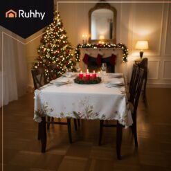 Alternative view of Jõulu laudlina 140x220cm