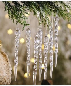 Jõuluehted - jääpurikad 12tk