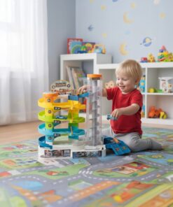 Alternative view of Liftiga parkimismaja + autod