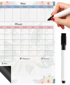 Magnetiline planeerija / tahvel-kalender külmkapile