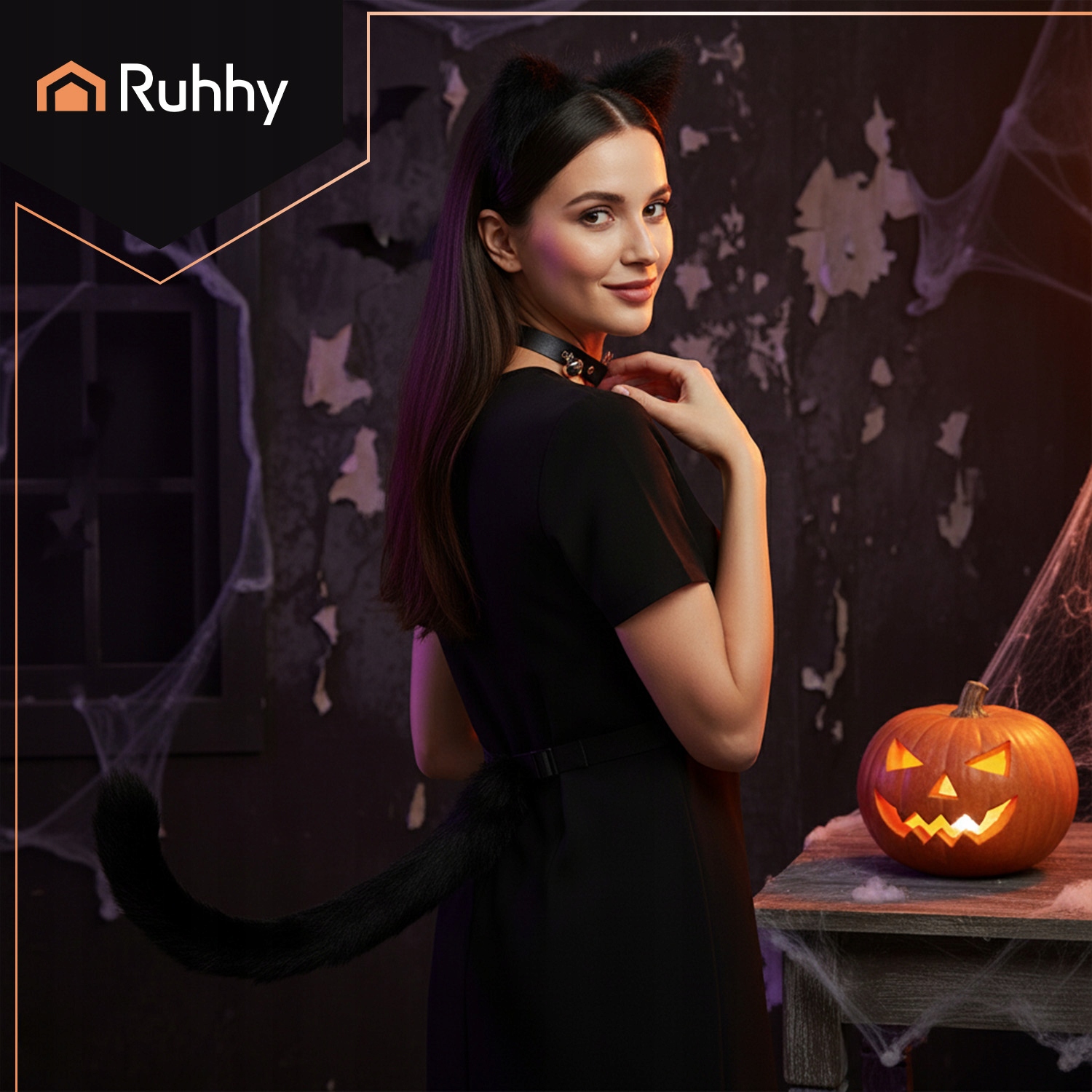 Musta kassi kostüüm - Image 3