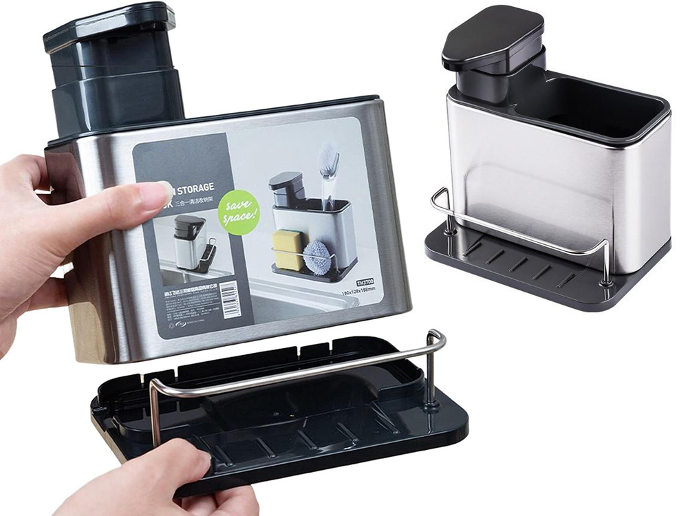 Nõudepesuvahendi dosaator koos pesutarvikute hoidikuga - Image 7