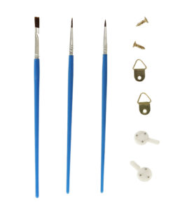 Numbrite jargi maalimise komplekt