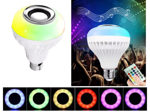 Puldiga lambipirn RGB värvivaliku ja sisseehitatud kõlariga - Image 9