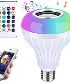 Puldiga lambipirn RGB värvivaliku ja sisseehitatud kõlariga