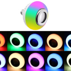 Puldiga lambipirn RGB värvivaliku ja sisseehitatud kõlariga Soodukas.Com