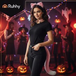 Roosa kassi kostüüm Soodukas.Com