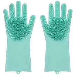 Silikoonist nõudepesukindad harjastega