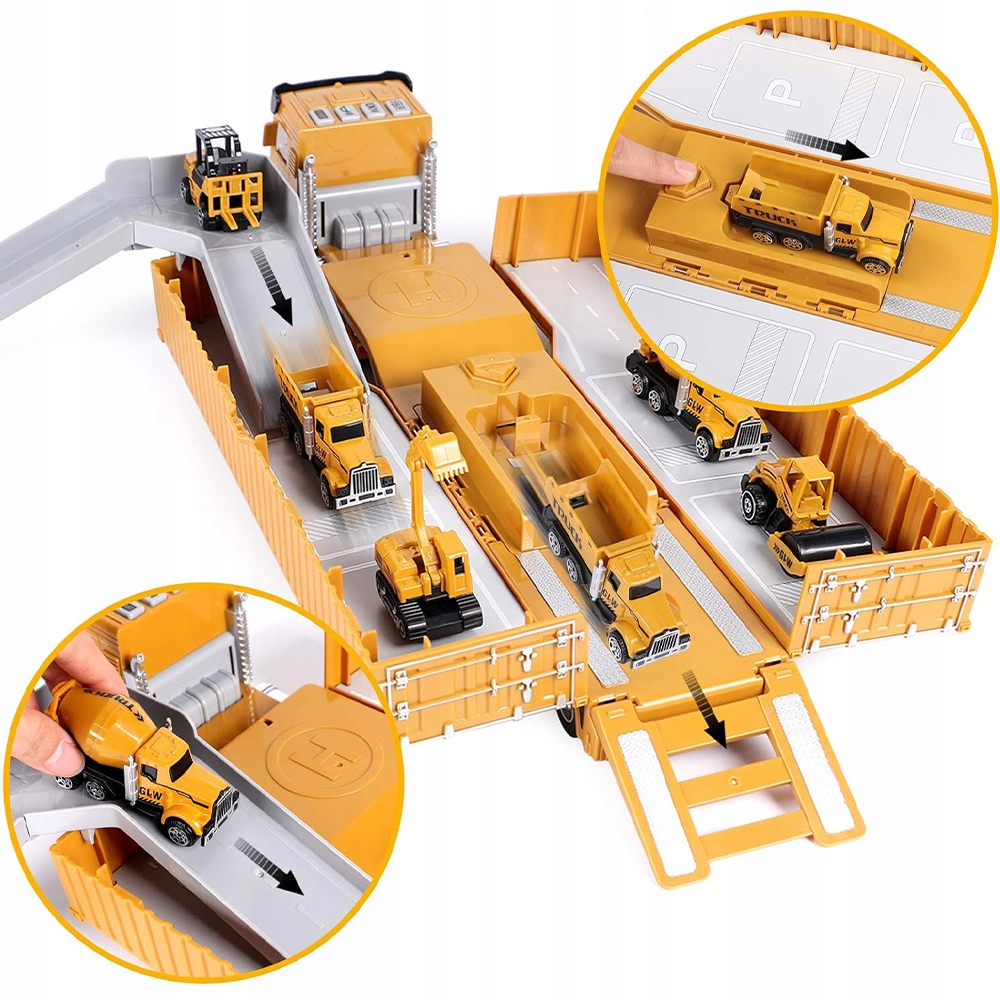 Suur ehitusmasinatega mängukomplekt - Image 9