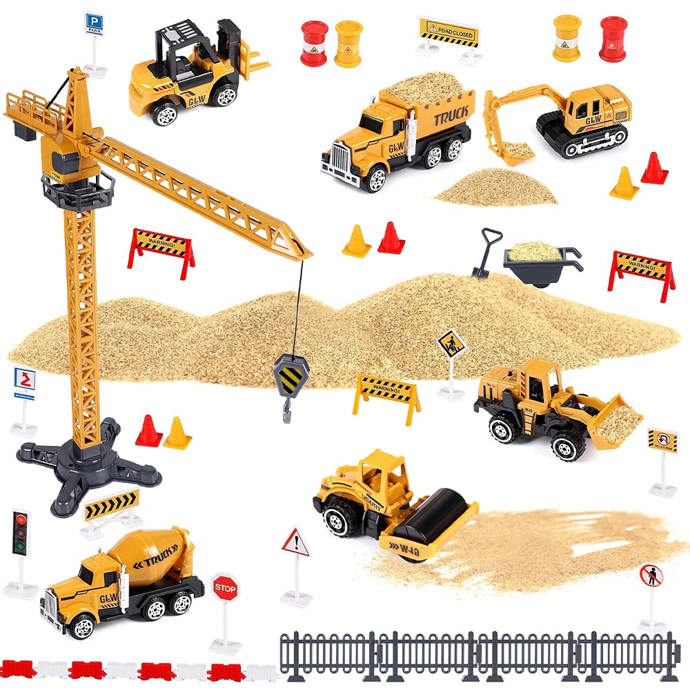 Suur ehitusmasinatega mängukomplekt - Image 18