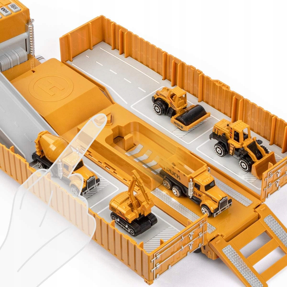 Suur ehitusmasinatega mängukomplekt - Image 6