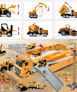 Suur ehitusmasinatega manguk