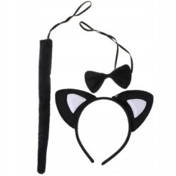 7-osaline kassi kostüüm tüdrukutele Soodukas.Com