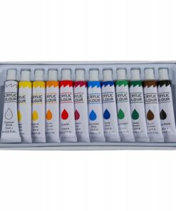 Alternative view of Kunstikomplekt - akrüülvärvid, pintslid, lõuendid