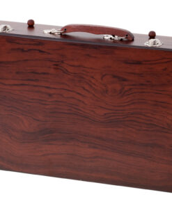 kunstitarvete komplekt puidust kohvris 9