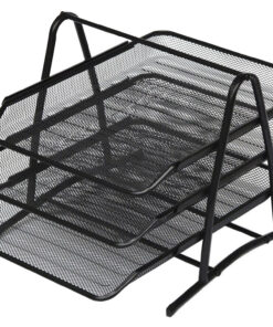 Alternative view of 3 sahtliga lauakorraldaja - metallist dokumendisahtel