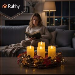 Alternative view of LED küünlad 4tk 12,5x5cm