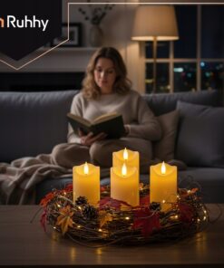 Alternative view of LED küünlad 4tk 12,5x5cm