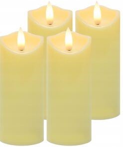 LED küünlad 4tk 12,5x5cm