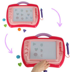 Magnetiline joonistustahvel pliiatsi ja templitega Soodukas.Com