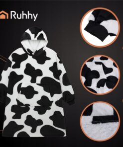 Alternative view of Soe ja pehme oversized tekk-pusa