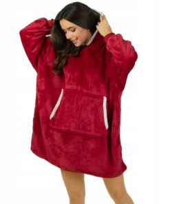 Alternative view of Soe ja pehme oversized tekk-pusa