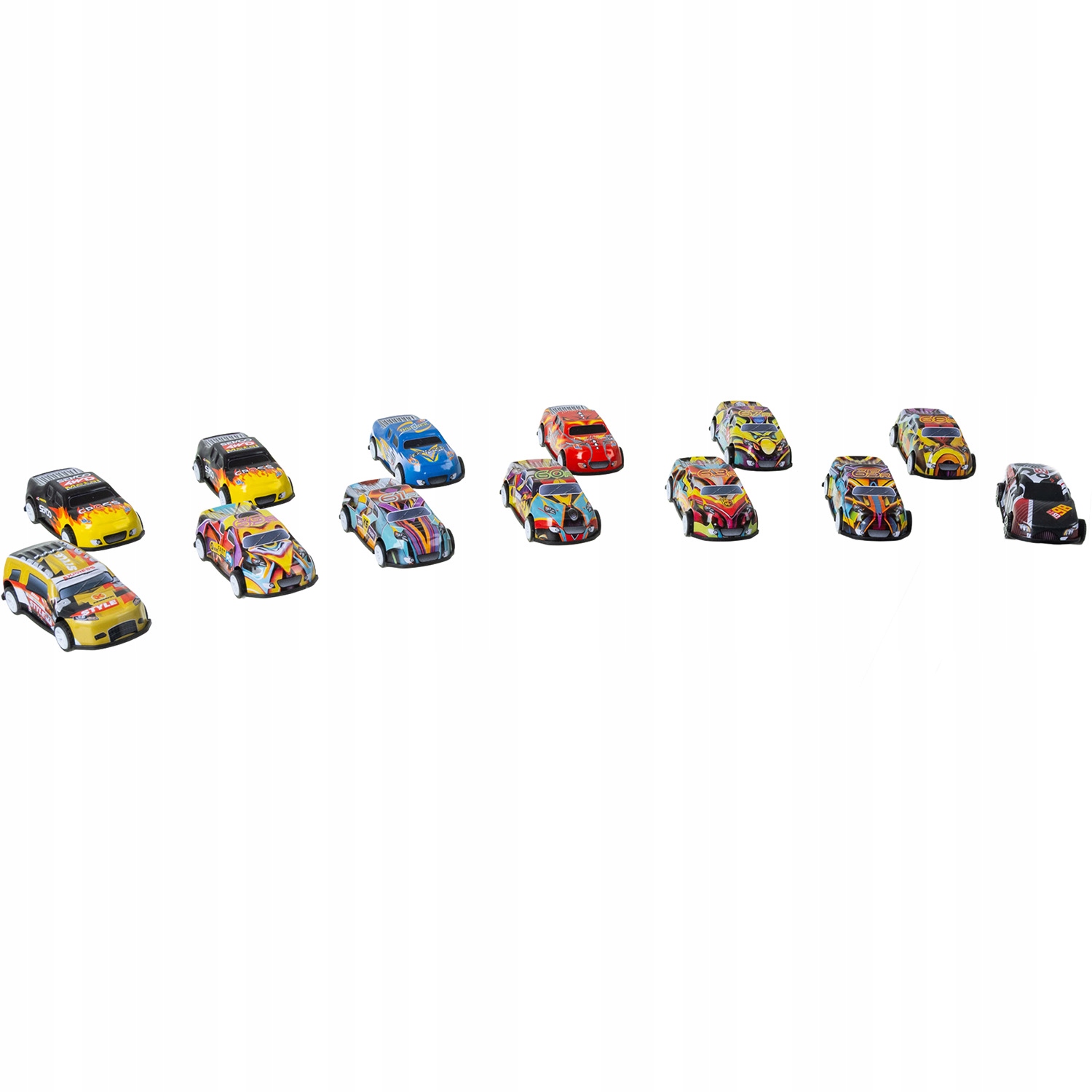 50tk mudelautode komplekt koos hoiukastiga - Image 9