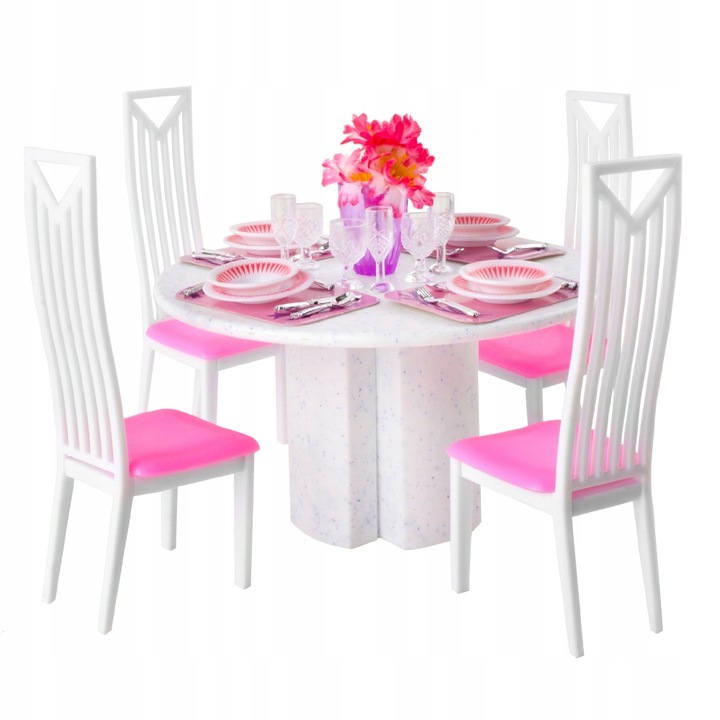 43-osaline nukumööbli komplekt - nukumööbel + nukunõud - Image 4