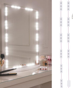 Reguleeritavad LED valgustid peeglile - peeglituled 10 tk