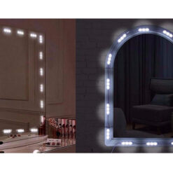 Reguleeritavad LED valgustid peeglile - peeglituled 10 tk Soodukas.Com