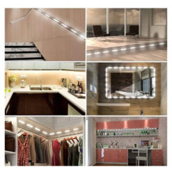 Reguleeritavad LED valgustid peeglile - peeglituled 10 tk Soodukas.Com