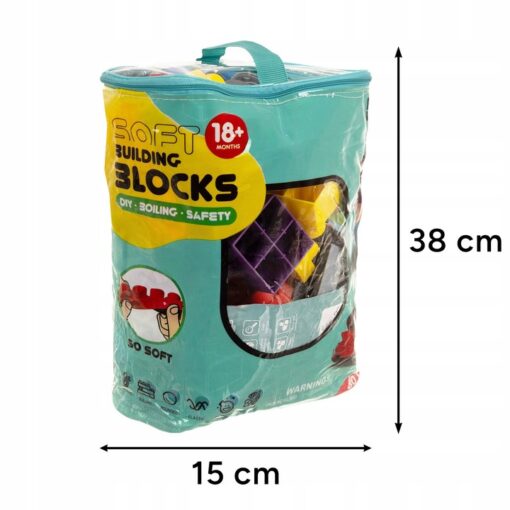 Pehmed ehitusklotsid - 80tk - Image 7
