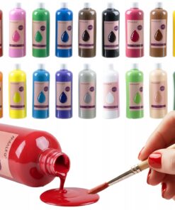 Plakativärvid 18 x 500 ml