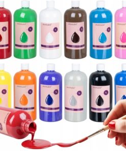 Plakativärvid 12 x 1000 ml