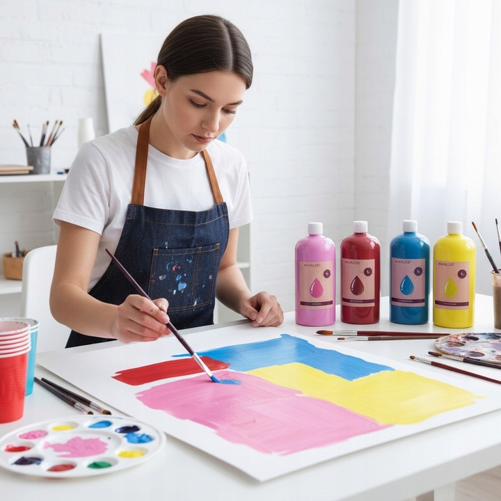 Plakativärvid 12 x 1000 ml - Image 4