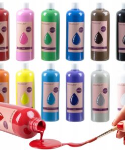 Plakativärvid 12 x 500 ml