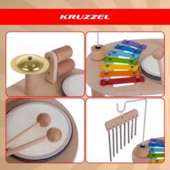 Alternative view of Puidust muusikalaud lastele