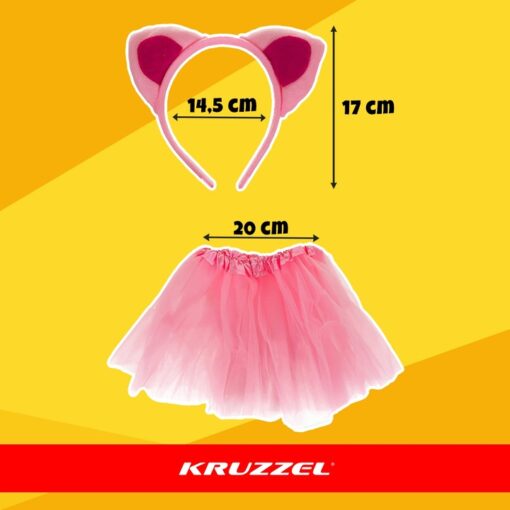 Roosa kassi kostüüm - Image 6