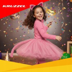 Roosa kassi kostüüm Soodukas.Com