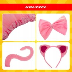 Roosa kassi kostüüm Soodukas.Com