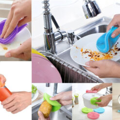 Silikoonist harjastega pesulapp Soodukas.Com