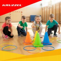 Alternative view of Osavusmängude komplekt - koonused, kotid, pallid, rõngad