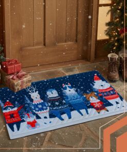 Alternative view of Talvine uksematt 75×45 cm