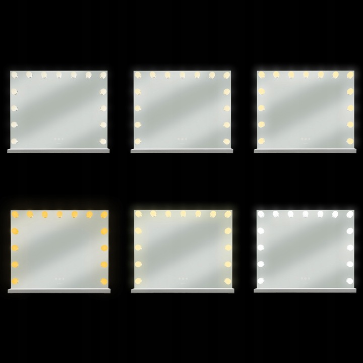 Valgustusega meigipeegel 80 x 62cm - Image 3