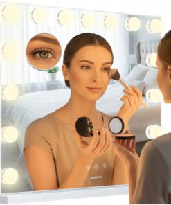 Valgustusega meigipeegel 58 x 46cm