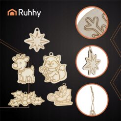 Värvitavad puidust jõuluehted 24tk – Soodukas.Com Värvitavad puidust jõuluehted 24tk Soodukas.Com